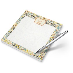 Swirly Floral Notepad (Personalized)