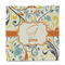 Swirly Floral Party Favor Gift Bag - Matte - Front