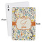 Swirly Floral Playing Cards - Approval