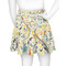 Swirly Floral Skater Skirt - Back