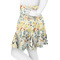 Swirly Floral Skater Skirt - Side