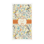 Swirly Floral Guest Paper Towels - Full Color - Standard (Personalized)