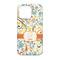 Swirly Floral iPhone 13 Pro Case - Back