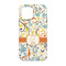 Swirly Floral iPhone 13 Pro Tough Case - Back