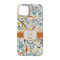 Swirly Floral iPhone 14 Case - Back