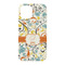 Swirly Floral iPhone 15 Case - Back