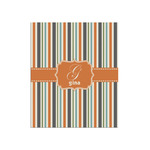 Orange & Blue Stripes Poster - Matte - 20x24 (Personalized)