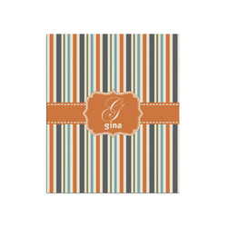 Orange & Blue Stripes Poster - Matte - 20x24 (Personalized)