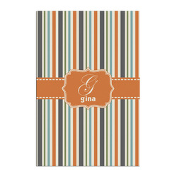 Orange & Blue Stripes Posters - Matte - 20x30 (Personalized)