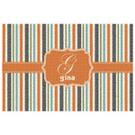 Orange & Blue Stripes Jigsaw Puzzle - 1000-piece (Personalized)