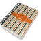 Orange & Blue Stripes Spiral Journal 5 x 7 - Main