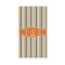 Orange & Blue Stripes Guest Paper Towels - Full Color - Standard (Personalized)