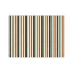 Orange & Blue Stripes Medium Tissue Papers Sheets - Heavyweight