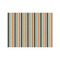 Orange & Blue Stripes Tissue Paper - Heavyweight - Medium - Front