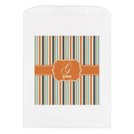 Orange & Blue Stripes Treat Bag (Personalized)