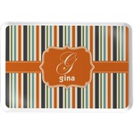 Orange & Blue Stripes Serving Tray (Personalized)