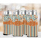 Orange Blue Swirls & Stripes 12oz Tall Can Sleeve - Set of 4 - LIFESTYLE