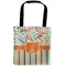 Orange Blue Swirls & Stripes Car Bag - Main