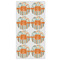 Orange Blue Swirls & Stripes Drink Topper - Medium - Set of 12