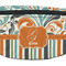 Orange Blue Swirls & Stripes Fanny Pack - Closeup