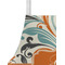 Orange Blue Swirls & Stripes Kid's Aprons - Detail