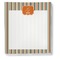 Orange Blue Swirls & Stripes Notepad - Apvl