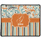 Orange Blue Swirls & Stripes Small Gaming Mats - APPROVAL