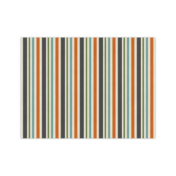 Orange Blue Swirls & Stripes Medium Tissue Papers Sheets - Heavyweight