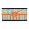 Orange Blue Swirls & Stripes Ladies Wallet  (Personalized Opt)