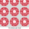 Coral 2" Multipurpose Round Labels - Sheet