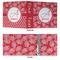 Coral 3 Ring Binders - Full Wrap - 3" - APPROVAL