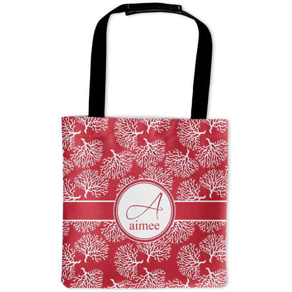 Custom Coral Auto Back Seat Organizer Bag (Personalized)