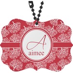 Coral Rear View Mirror Decor (Personalized)