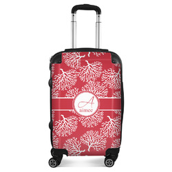 Coral Suitcase (Personalized)