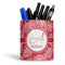 Coral Ceramic Pen Holder - Main