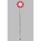 Coral Clear Plastic 7" Stir Stick - Round - Single Stick