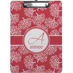 Coral Clipboard (Personalized)