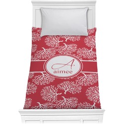 Coral Comforter - Twin XL (Personalized)