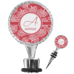 Coral Wine Bottle Stopper (Personalized)