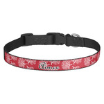 Coral Dog Collar (Personalized)