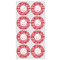 Coral Drink Topper - Medium - Set of 12