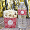 Coral French Fry Favor Box - w/ Water Bottle