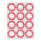 Coral Icing Circle - Small - Set of 12