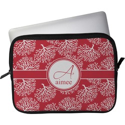 Coral Laptop Sleeve / Case - 13" (Personalized)
