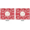 Coral Linen Placemat - APPROVAL (double sided)