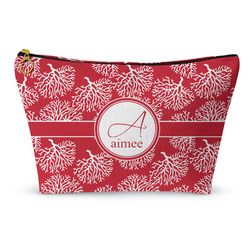 Coral Makeup Bag - Small - 8.5"x4.5" (Personalized)