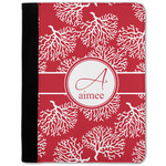 Coral Notebook Padfolio w/ Name and Initial