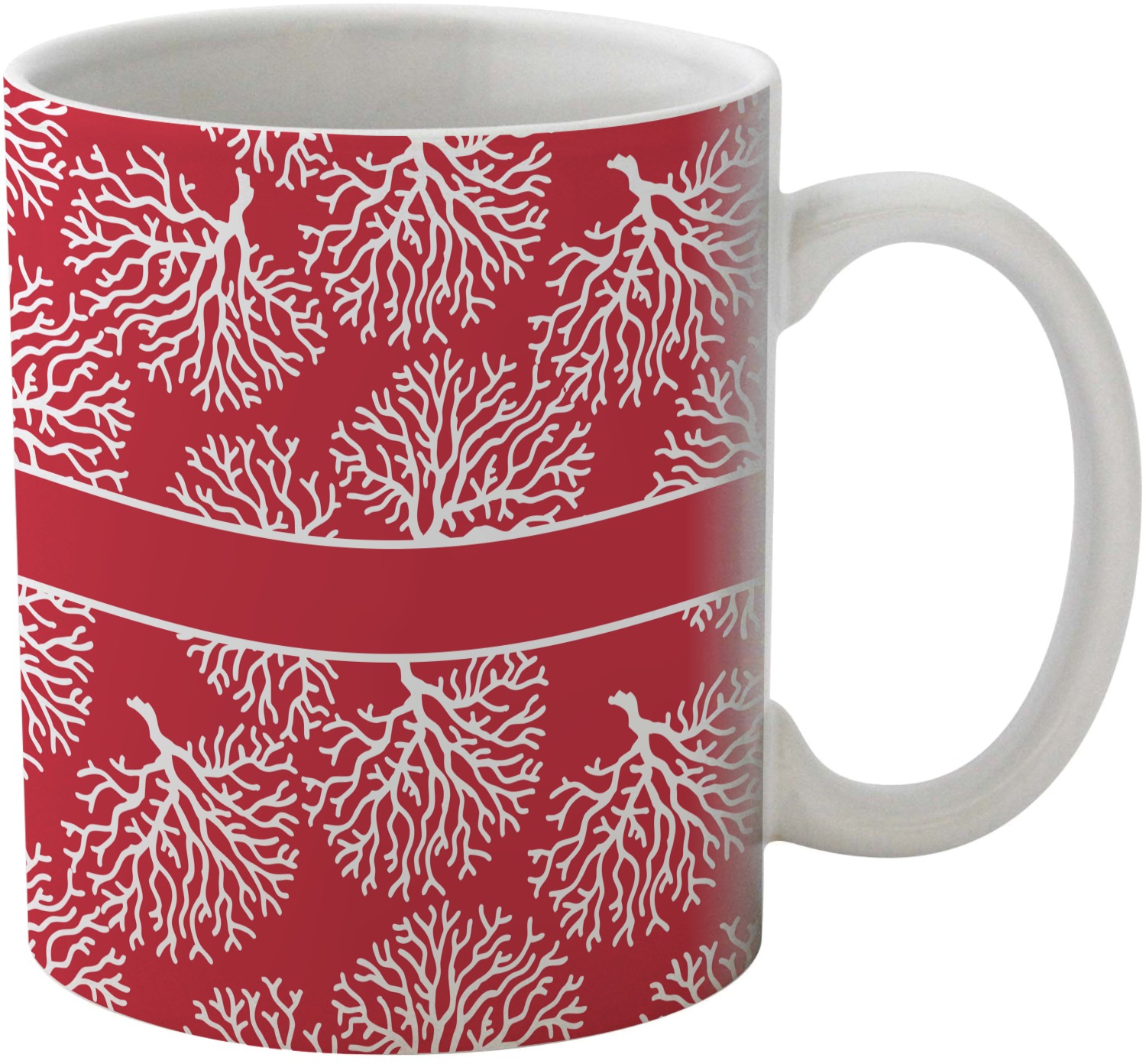 Coral Coffee Mug Personalized Youcustomizeit