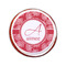 Coral Printed Icing Circle - Small - On Cookie