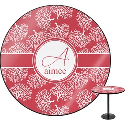 Coral Round Table - 30" (Personalized)